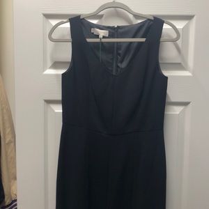 Hobbs sleeveless black dress.